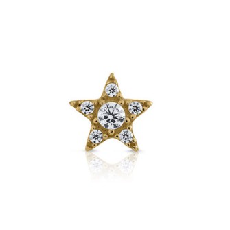 STAR EARRING WITH STONES 2
