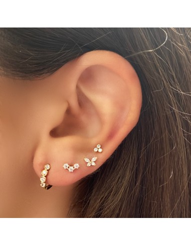 PIERCING FLATBACK CLOVER