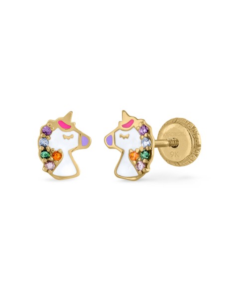 MAGIC UNICORN STUD EARRINGS