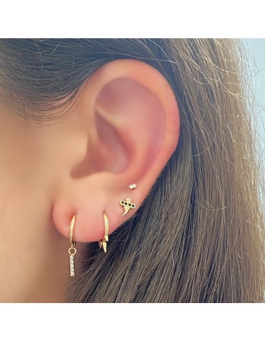 BALLS HUGGIE EARRING