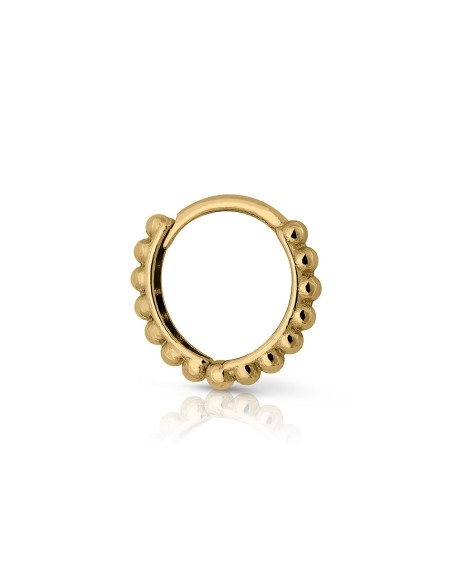 BALLS HUGGIE EARRING