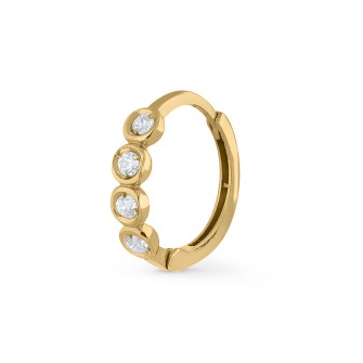 BALLS HUGGIE EARRING