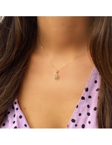 COLGANTE ROSA DE LOS VIENTOS