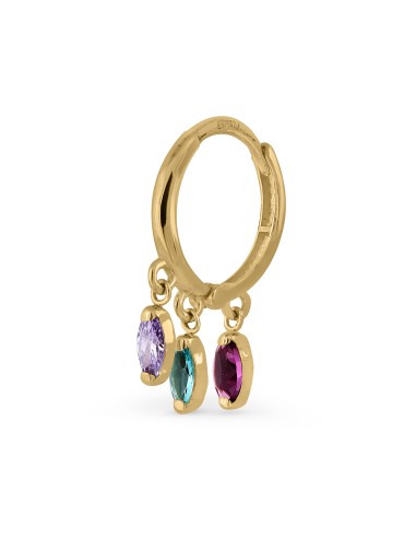 copy of CHARMS HUGGIE EARRING