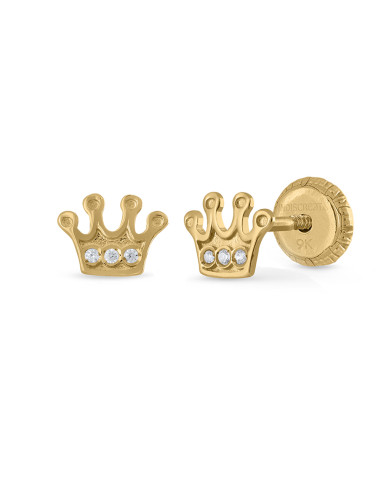 PRINCESS STUD EARRINGS