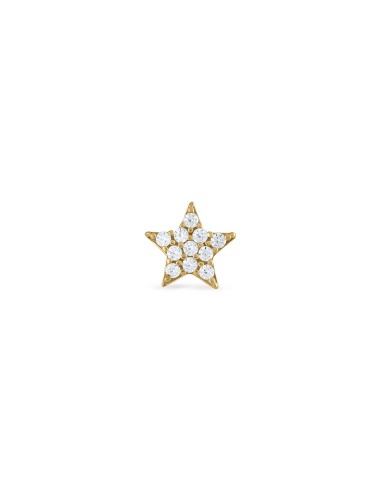 STAR EARRING WITH STONES